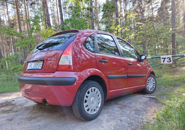 Citroen C3 cena 7500 przebieg: 124022, rok produkcji 2006 z Rumia małe 106